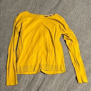 Yellow Women's Long Sleeve Top
